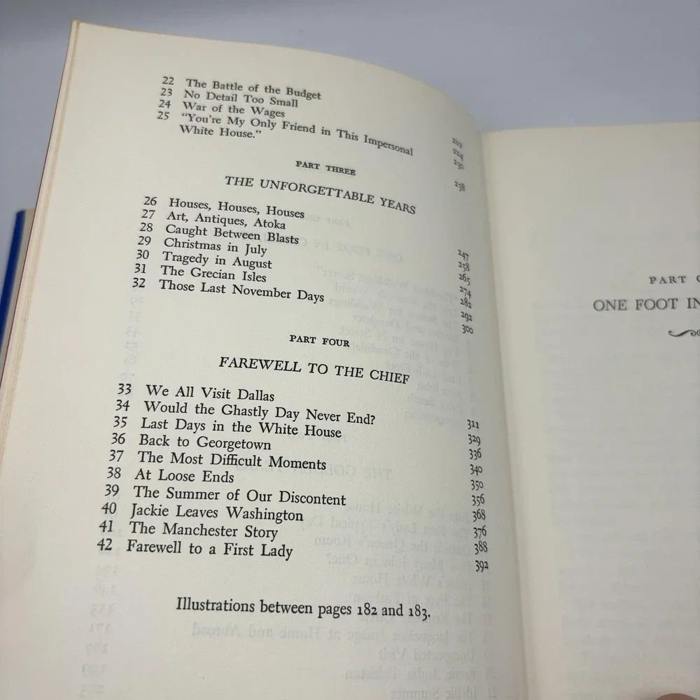 Vintage 1969 My‎ Life With Jacqueline Kennedy Mary Gallagher Blue HC JFK McKay